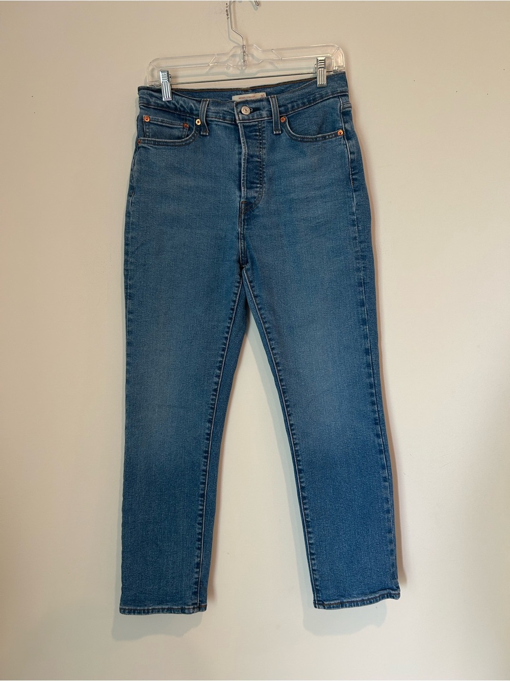 Levi’s Women’s Size 30 Wedgie Straight Button Fly Jeans